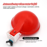 Buveur de poulet en plastique Abreuvoir d'eau de poulet de volaille Tasses Abreuvoir d'eau automatique pour poulet canard oie