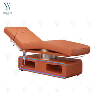 Fauteuil de beauté électrique multifonctionnel, table de massage, lit de chiropratique, lit cosmétique, lit de spa facial, lit d'esthéticienne médicale pour salon