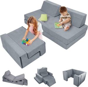 Sofá Modular <span class=keywords><strong>de</strong></span> <span class=keywords><strong>7</strong></span> Piezas para Niños, Sofá <span class=keywords><strong>de</strong></span> Espuma para Niños Pequeños, para Dormitorio, Sala <span class=keywords><strong>de</strong></span> Juegos, Sala <span class=keywords><strong>de</strong></span> Juguetes, Regalo Perfecto - Product Image 1