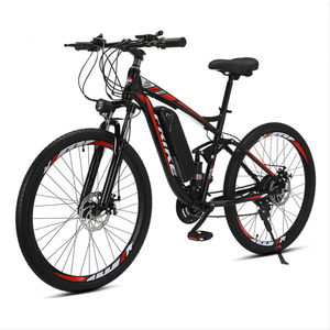 Factory Bestseller Mountain Bike Front Suspension Softail Removable Lithium 21 Speed Disc Adult E-Bike Central QQ-8809 21-Speed - Product Image 1