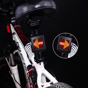 Feu arrière <span class=keywords><strong>de</strong></span> vélo à 64 LED avec clignotants automatiques, rechargeable par USB, pour VTT, signalisation <span class=keywords><strong>de</strong></span> sécurité pour le cyclisme - Product Image 2