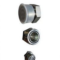 Adaptateur de tuyau hydraulique en acier avec connecteur mâle ORFS 4F d'usine