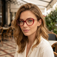 Nouvelle Arrivée 2026 – Montures en Acétate Œil de Chat pour Femmes, Prêtes à l'emploi, Lunettes Optiques Artisanales de Haute Qualité pour Usage Quotidien