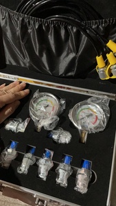 Новый 1 год гарантии гидравлический Манометр тестер двигателя широкий диапазон применения для фитингов - Product Image 5