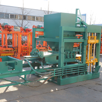 SHUNYA Machine automatique de fabrication de blocs de béton haute précision avec pompe hydraulique PLC QT4-20/QT4-15 pour petites entreprises