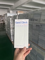 Bloc-notes de paiement personnalisé par le fabricant d'origine, 17 lignes, pour les commandes des clients, bloc-notes de reçus pour les restaurants
