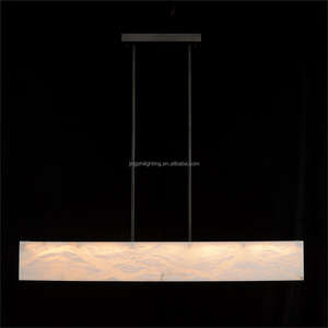 Lustre moderne suspendu décoratif en albâtre pour restaurant îlot de cuisine, <span class=keywords><strong>bar</strong></span> et salle à manger - Product Image 1