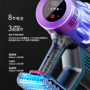 <b>Handheld</b> <b>Vacuum</b> Cleaner 650W 40kPa Brushless Motor Cordless Portable For Home Carpet Mite Removal - Product Image 2