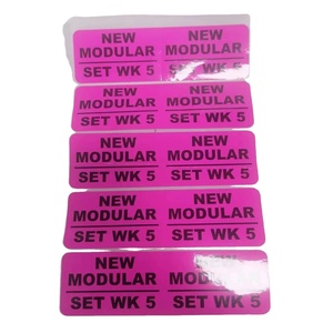 Customsized Neon nhãn huỳnh quang sticker cho Đảng và biểu tượng cảnh báo - Product Image 1