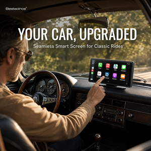 แท็บเล็ต Smart CarPlay สำหรับรถยนต์ ขนาด 10.26 นิ้ว หน้าจอสัมผัสแบบเคลือบเต็มแผ่น รองรับ Wireless <span class=keywords><strong>Apple</strong></span> CarPlay และ Android Auto พร้อมระบบนำทางแบบแฮนด์ฟรี - Product Image 3