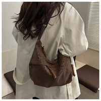 Nouveau Sac Bandoulière Croisé en PU à Fermeture Éclair pour Femme, Collection Printemps/Été 2026 – Grande Capacité, Style Urbain et Simplicité Haut de Gamme