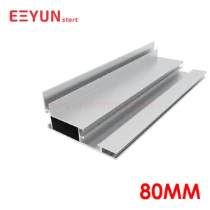 Manufacturer Tension Stretch SEG LED Backlit 80MM Wall 6063 Extrusion Aluminum Frame For Fabric Textile Lightbox