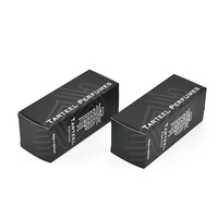 Boîte d'échantillons de parfum personnalisée recyclable noire de 30 ml, emballage pour soins de la peau, crème pour les yeux, testeur de parfum, boîte en carton ivoire