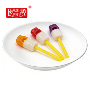 Sucette magique multicolores aux saveurs de fruits mélangés, bonbons durs sucrés, emballage créatif en boîte - Product Image 5