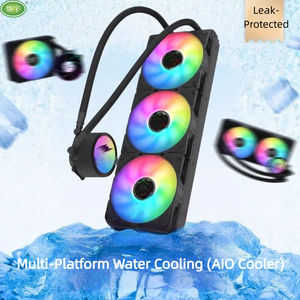Enfriador Líquido para CPU AIO de 360 mm y 240 mm de la Serie Ice Gale de Cooling <span class=keywords><strong>Master</strong></span>, Sistema de Refrigeración por Agua con Sincronización RGB Multiplataforma - Product Image 4