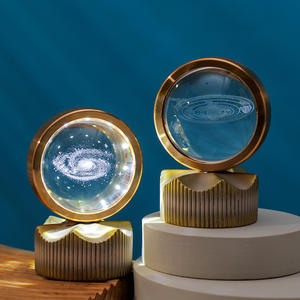 <span class=keywords><strong>ลูกแก้ว</strong></span>คริสตัลเรืองแสงแบบฝัง 3 มิติ, ฐานเสียบ USB, แสงไฟสร้างบรรยากาศ, ของตกแต่งโต๊ะทำงาน, ของที่ระลึก - Product Image 2