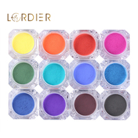 Pigment thermochromique poudre active chaude couleur thermique changement de température poudre nail art pigment dégradé