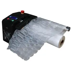 Bubble-wrap Pillow Roll Filling Film 20 - 80 CM Width Roll Adjustable Programmable Gas-flushing Air Cushion Machine
