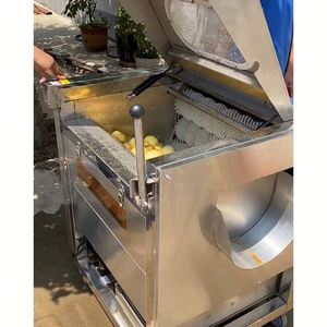 Máy rửa rau quả tự động thương mại cho khoai tây gừng khoai lang củ sen làm sạch và lột - Product Image 5