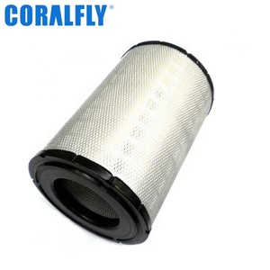 Filtre à air de moteur d'excavatrice Coralfly 6I2503 6I-2503 6I2504 P532503 AF25129M 6I-2503 pour Cat - Product Image 3