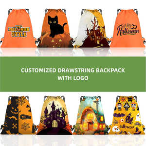 Reusable Waterproof Polyester Sports <b>Drawstring</b> <b>Backpack</b> with Custom Logo Unisex 20-38L Capacity for Mountaineering & Travel - Product Image 5
