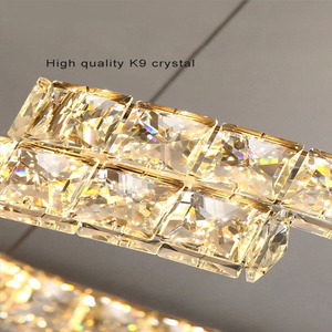 ENSEMBLE lustres LED en cristal nordique pour chambre cuisine salon intérieur éclairage à la maison <span class=keywords><strong>Suspension</strong></span> <span class=keywords><strong>Luminaire</strong></span> - Product Image 4