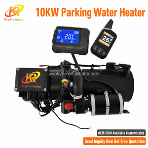 Calentador de Motor OkyRie para Gasolina y Diésel, Bomba de Agua para Camiones, 12V 24V 10KW, Calentador de Refrigerante con Temporizador de <span class=keywords><strong>7</strong></span> Días y 1 Año de Garantía - Product Image 3