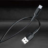 KAKUSIGA 2.4a 1m Kabel Data Bahan Ramah Lingkungan Pengisian Cepat Cerdas Perlindungan Cerdas