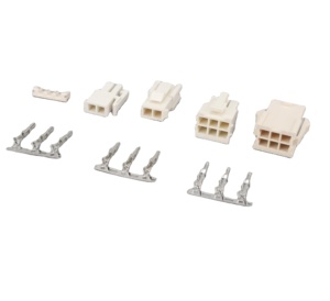 Натуральная TYCO Mate N Lok электропроводка, мульти-разъем 350782-1, 9 штырь, белый - Product Image 1