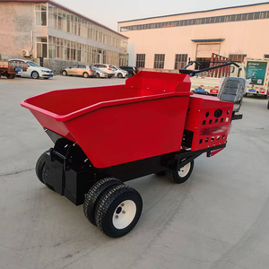 <strong>0.8T</strong> Load <strong>Mini</strong> Dumper with 6 Wheel and Seat Hot Sale Hydraulic Lift Unloading Wheeled Dump Truck - Product Image 4