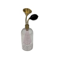 Mini diffuseur de parfum sans alcool artisanal avec support, testeur d'odeur en verre en forme de diamant pour la méditation