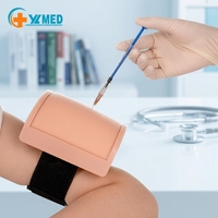 Modelo de Almohadilla de Entrenamiento para Inyecciones Intramusculares de 3 Capas, Simulador de Inyecciones IM, SQ, ID para Estudiantes, Enfermeras, Medicina, CE/ISO