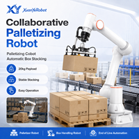 Bras robotisé collaboratif à 6 axes, machine de palettisation PLC, bras robotisé industriel automatisé pour le manutention des matériaux, cobot haute performance