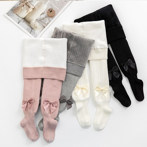 <span class=keywords><strong>Leggings</strong></span> per bambini autunno inverno collant da ragazza <span class=keywords><strong>Leggings</strong></span> medi in cotone pettinato - Product Image 4