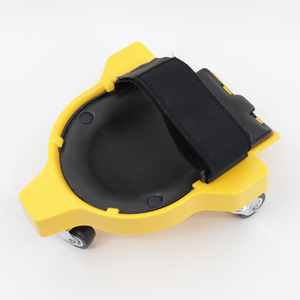 Knee Pads With Casters 22.0cm X 8.8cm Durable For Tile Laying Construction Tools - Product Image 2