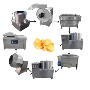 factory direct supply fully automatic compound potato chips production line