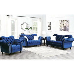 <span class=keywords><strong>Salon</strong></span> Meubles D'hôtel De Haute Qualité Tissu Velours Camel Dos Chesterfield Canapé avec Doubles Clous Profonde Tufed <span class=keywords><strong>Futon</strong></span> Villa - Product Image 1