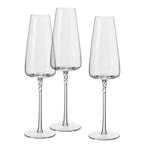 Samyo 270ml Calice di Cristallo di Lusso Personalizzato con Stelo Ritorto per Gelato e Dessert, Bicchieri da Cocktail - Product Image 3
