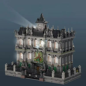 MOC 613002 Set de Bloques de Construcción Hospital Psiquiátrico, Casa del Terror, Castillo de la Locura, Ladrillos de Juguete para Niños, Regalos de Cumpleaños - Product Image 2