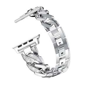 <span class=keywords><strong>Bracelet</strong></span> de montre intelligente en <span class=keywords><strong>acier</strong></span> inoxydable de luxe Lionorm, 38/41/49 mm, <span class=keywords><strong>bracelet</strong></span> en strass pour <span class=keywords><strong>Apple</strong></span> <span class=keywords><strong>Watch</strong></span> 8 Ultra 7 6 5 <span class=keywords><strong>SE</strong></span> - Product Image 2