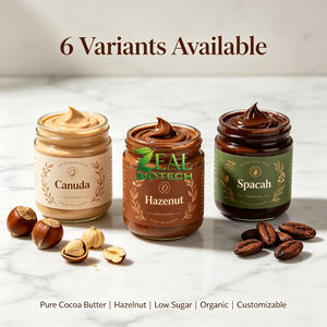 Pâte <span class=keywords><strong>à</strong></span> tartiner au chocolat ZEAL Premium |   Beurre <span class=keywords><strong>de</strong></span> Cacao Pur Noisette Faible en Sucre Bio pour Pâtisserie, Tartinage et Boissons, Vente en Gros Industrielle 24 - Product Image 3