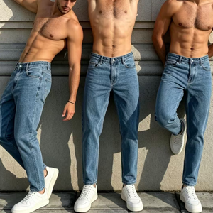 Pantalones Vaqueros para <span class=keywords><strong>Hombre</strong></span>, Pantalones <span class=keywords><strong>de</strong></span> Mezclilla a Precio <span class=keywords><strong>Super</strong></span> Bajo, Marcas <span class=keywords><strong>de</strong></span> Exceso <span class=keywords><strong>de</strong></span> Inventario, Jeans Ajustados y Rectos <span class=keywords><strong>de</strong></span> Bangladesh - Product Image 3