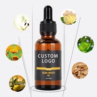 Huile à barbe hydratante longue durée pour homme, pré-rasage et après-rasage, marque privée personnalisée