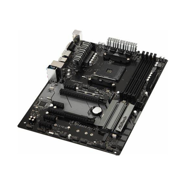 New Asrock B450M-HDV R4.0 64GB Mainboard B450 M Computer PC Gaming AMD DDR4 Micro ATX Motherboard AM4 B450M