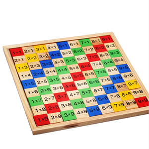 Gioco Educativo di <span class=keywords><strong>Matematica</strong></span> in Legno, Tavola di Moltiplicazione Arcobaleno, Giocattoli Didattici per <span class=keywords><strong>Matematica</strong></span>, Gioco da Tavolo - Product Image 6