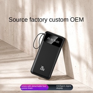 Cargador Portátil de Fábrica, Carga Rápida, 20000 mAh, Estándar Real, Gran Capacidad, Batería Externa para Móvil - Product Image 2