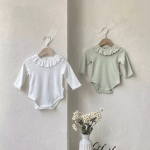 長袖ロンパーコットン幼児Tシャツ,長袖 - Product Image 6