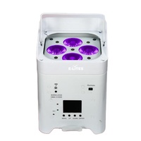Led de contrôle de téléphone portable Par 4x18W 6 en 1 WDMX batterie de charge Par lumière