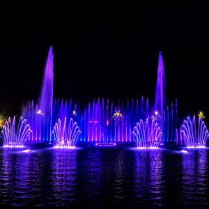 Fontaine musicale <span class=keywords><strong>de</strong></span> luxe pour extérieur DEWY, fontaine <span class=keywords><strong>de</strong></span> danse musicale commerciale avec projection laser, acier inoxydable durable et résistant à l'eau - Product Image 5