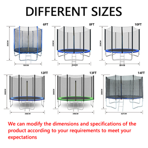 High Sales Manufacturer Child <strong>Trampolines</strong> <strong>for</strong> Adults <strong>with</strong> Enclosures Round 10ft <strong>12ft</strong> <strong>Trampoline</strong> Outdoor <strong>with</strong> Safety <strong>Net</strong> - Product Image 3